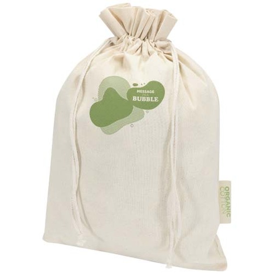 Odisha 140 g/m² OCS Bio-Geschenktasche – 42 × 30 cm