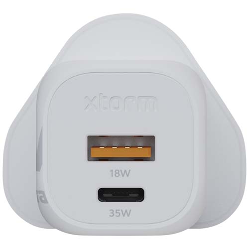 Xtorm XEC035 GaN² Ultra 35 W Wandladegerät mit UK-Stecker