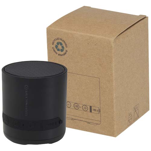 Hunor 3 W kabelloser Lautsprecher aus recyceltem Kunststoff