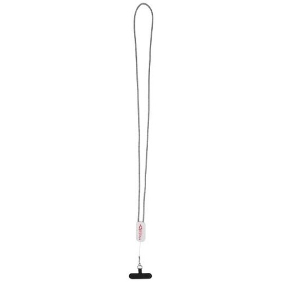 Anser Smartphone Lanyard aus recyceltem Kunststoff mit 27 W 5-in-1 integriertem Kabel