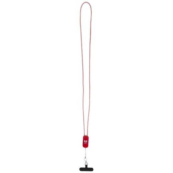 Anser Smartphone Lanyard aus recyceltem Kunststoff mit 27 W 5-in-1 integriertem Kabel
