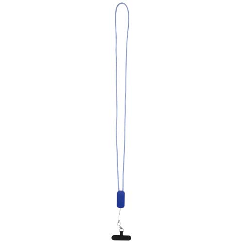Anser Smartphone Lanyard aus recyceltem Kunststoff mit 27 W 5-in-1 integriertem Kabel