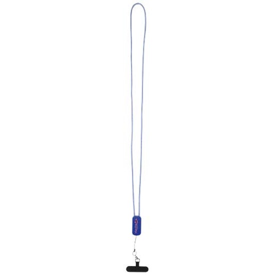Anser Smartphone Lanyard aus recyceltem Kunststoff mit 27 W 5-in-1 integriertem Kabel