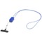 Anser Smartphone Lanyard aus recyceltem Kunststoff mit 27 W 5-in-1 integriertem Kabel