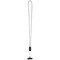 Anser Smartphone Lanyard aus recyceltem Kunststoff mit 27 W 5-in-1 integriertem Kabel
