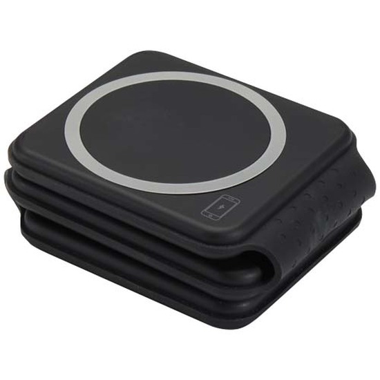 Armus 15 W 3-in-1 zusammenklappbares kabelloses Ladegerät aus recyceltem Kunststoff