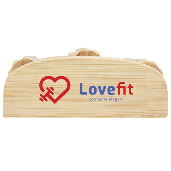 Venis Fußmassageroller aus Bambus