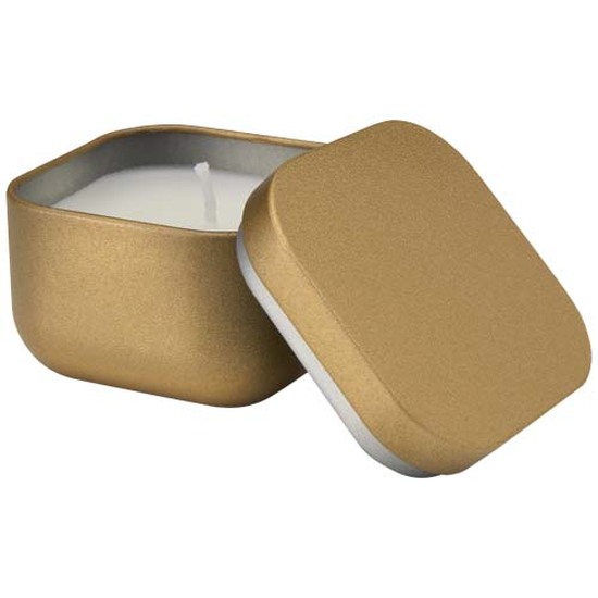 Tindra Quadratische Zinnkerze mit Vanille Duft