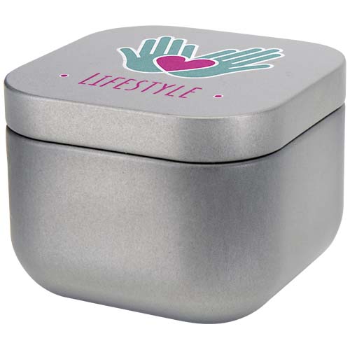 Tindra Quadratische Zinnkerze mit Vanille Duft