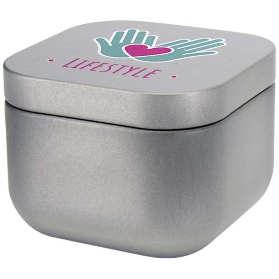 Tindra Quadratische Zinnkerze mit Vanille Duft