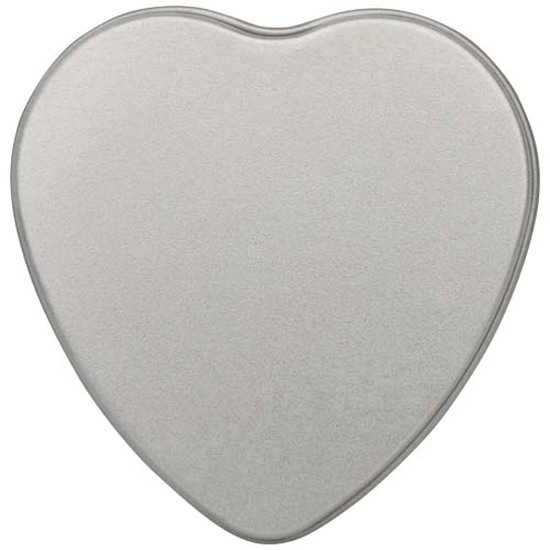 Blissful Herzförmige Zinnkerze mit Vanille Duft