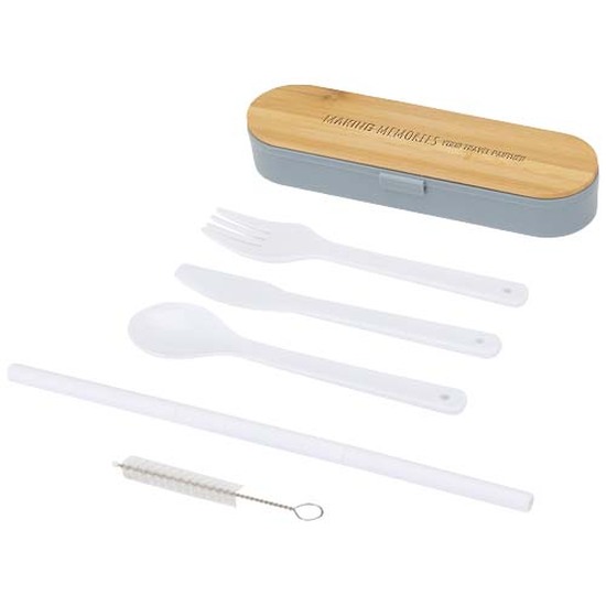 Runa Besteckset mit Bambusdeckel
