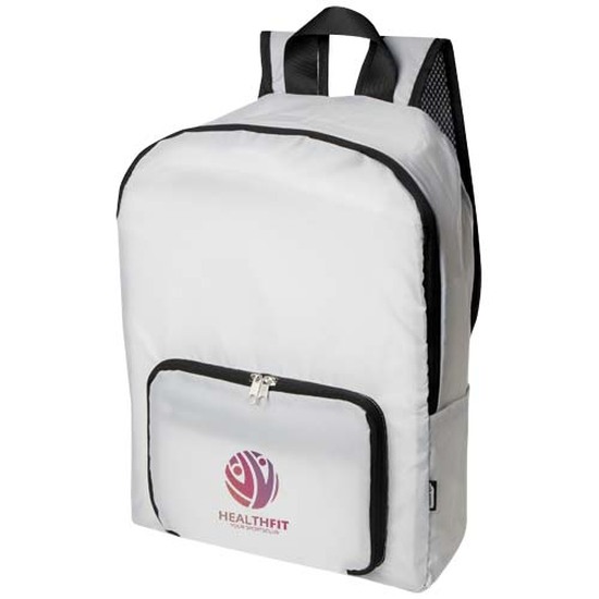 EcoFold faltbarer RPET Rucksack 15 L