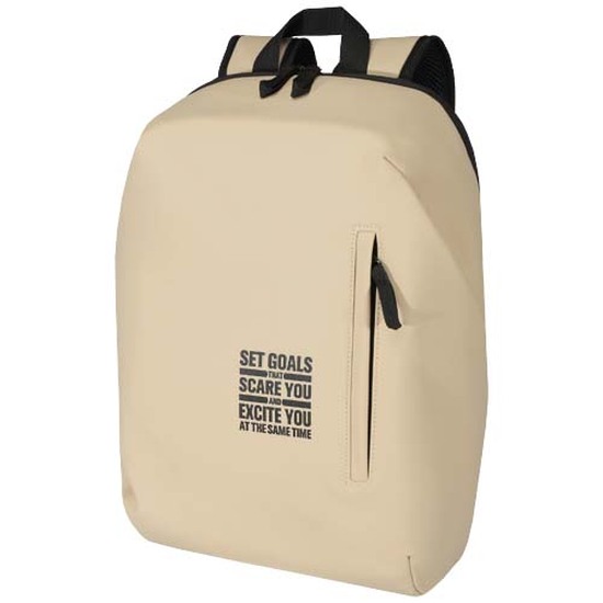 Resi Plus 15" GRS recycelter diebstahlsicherer Rucksack 18L