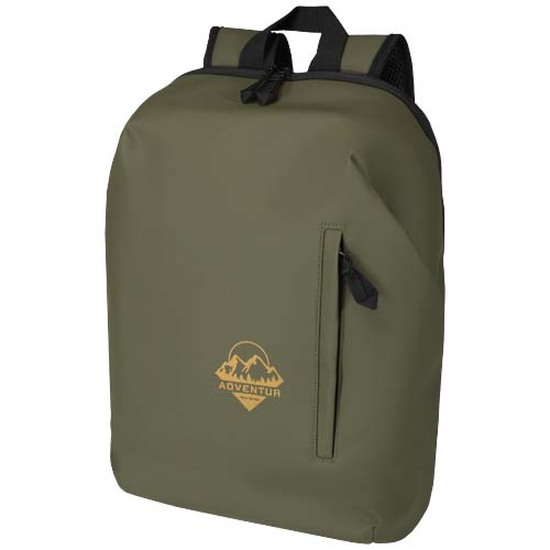 Resi Plus 15" GRS recycelter diebstahlsicherer Rucksack 18L