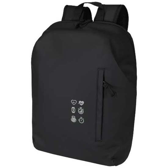 Resi Plus 15" GRS recycelter diebstahlsicherer Rucksack 18L