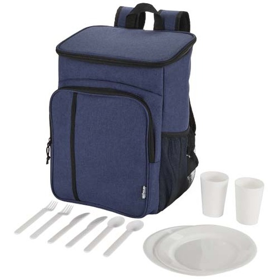 Tundra GRS recycelter Picknickkühlrucksack mit Besteckset 20L