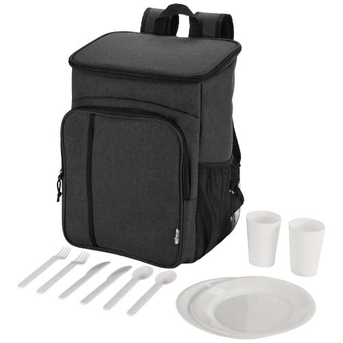 Tundra GRS recycelter Picknickkühlrucksack mit Besteckset 20L