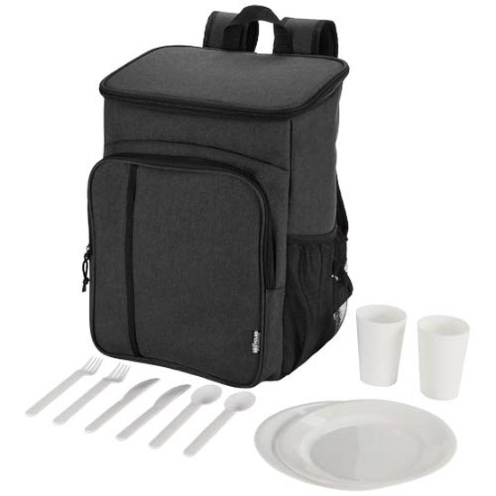 Tundra GRS recycelter Picknickkühlrucksack mit Besteckset 20L