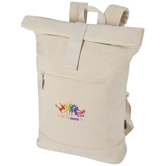 Recanvas 14” GRS recycelter Rolltop-Rucksack 16L
