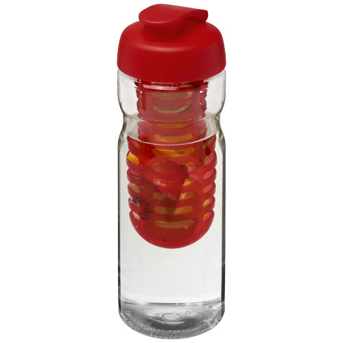 H2O Active® Base 650 ml Sportflasche mit Klappdeckel und Infusor