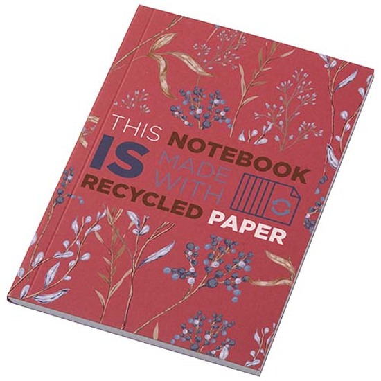 Novella Austen A6 Softcover Notizbuch aus Recyclingmaterial – 50 Blatt