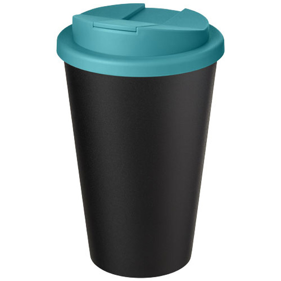Americano® Eco 350 ml recycelter Becher mit auslaufsicherem Deckel