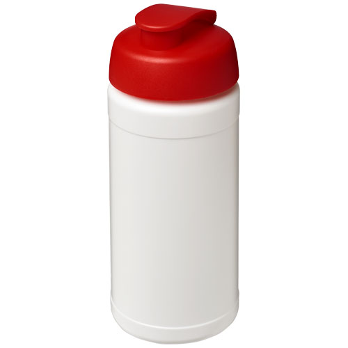 Baseline 500 ml recycelte Sportflasche mit Klappdeckel