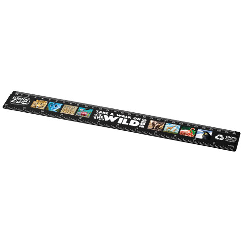 Refari 30 cm Lineal aus recyceltem Kunststoff