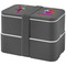 MIYO 700+700 ml Doppel-Lunchbox