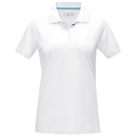 Graphite Poloshirt aus Bio-Baumwolle für Damen