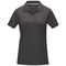 Graphite Poloshirt aus Bio-Baumwolle für Damen