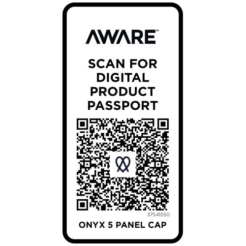 Onyx 5 Segmenten Aware™ recycelte Kappe