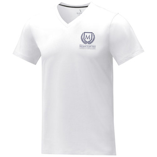 Somoto T-Shirt mit V-Ausschnitt für Herren