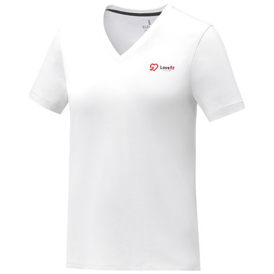 Somoto T-Shirt mit V-Ausschnitt für Damen