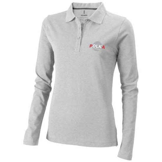 Oakville Langarm Poloshirt für Damen