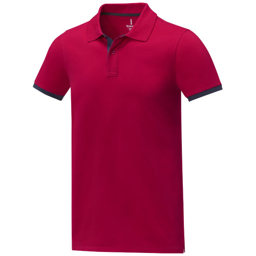 Morgan Polo für Herren, zweifarbig