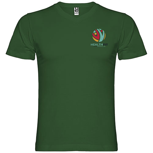 Samoyedo T-Shirt mit V-Ausschnitt für Herren