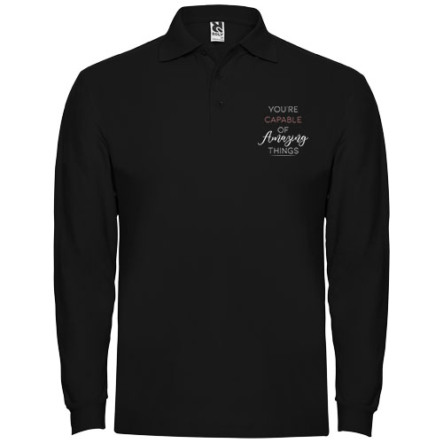 Estrella Langarm Poloshirt für Herren