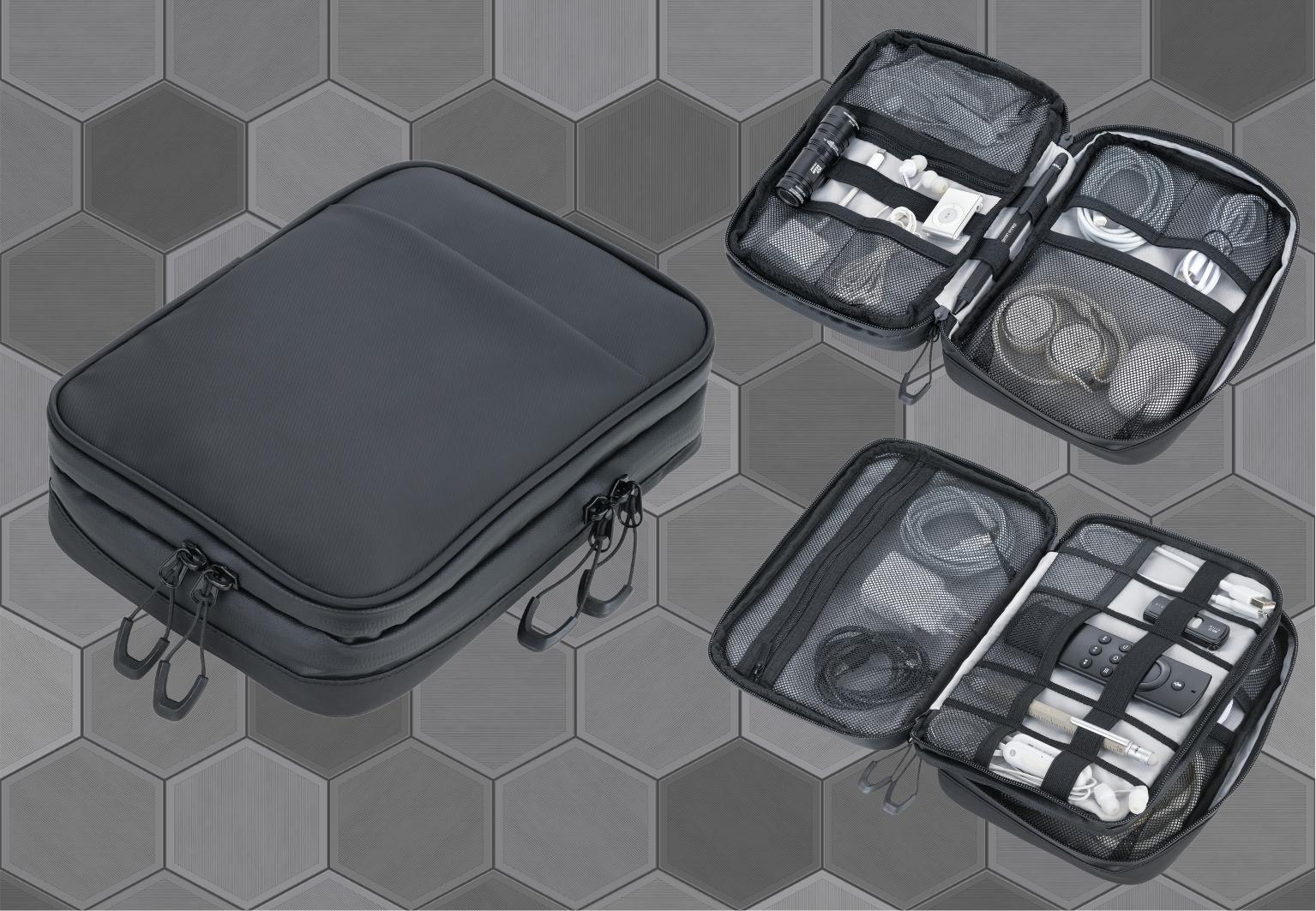 TROIKA Kabeltasche TROIKA BLACK CONNECTED
