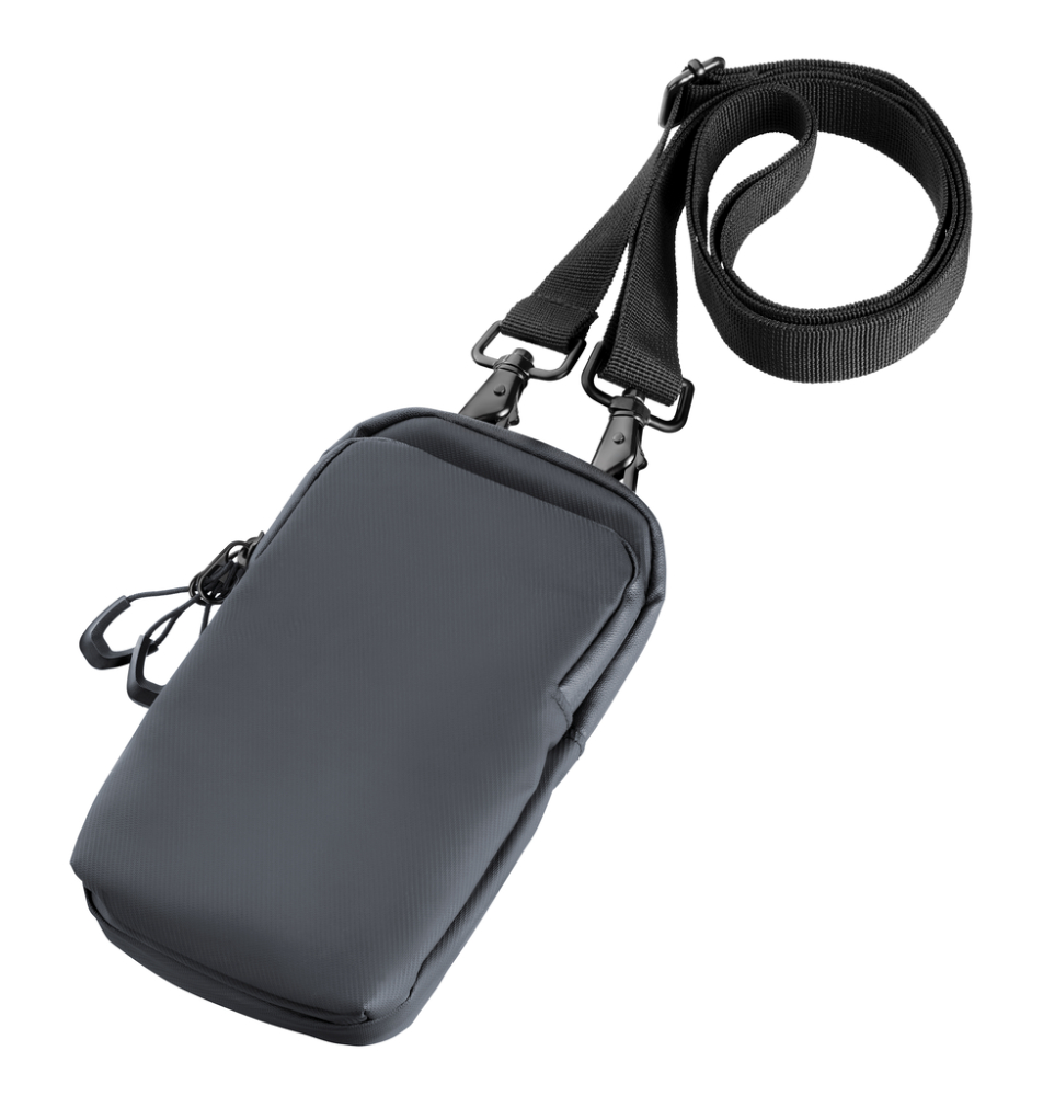 TROIKA Smartphone Umhängetasche TROIKA BLACK SMARTBAG