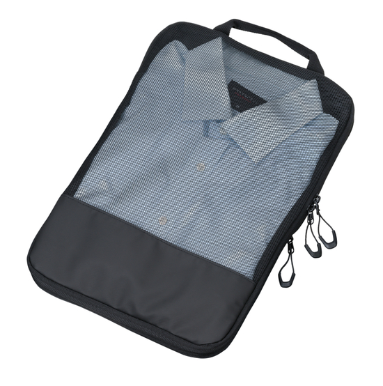 TROIKA Reise-Kompressionstasche TROIKA BLACK PACKING SHIRTS