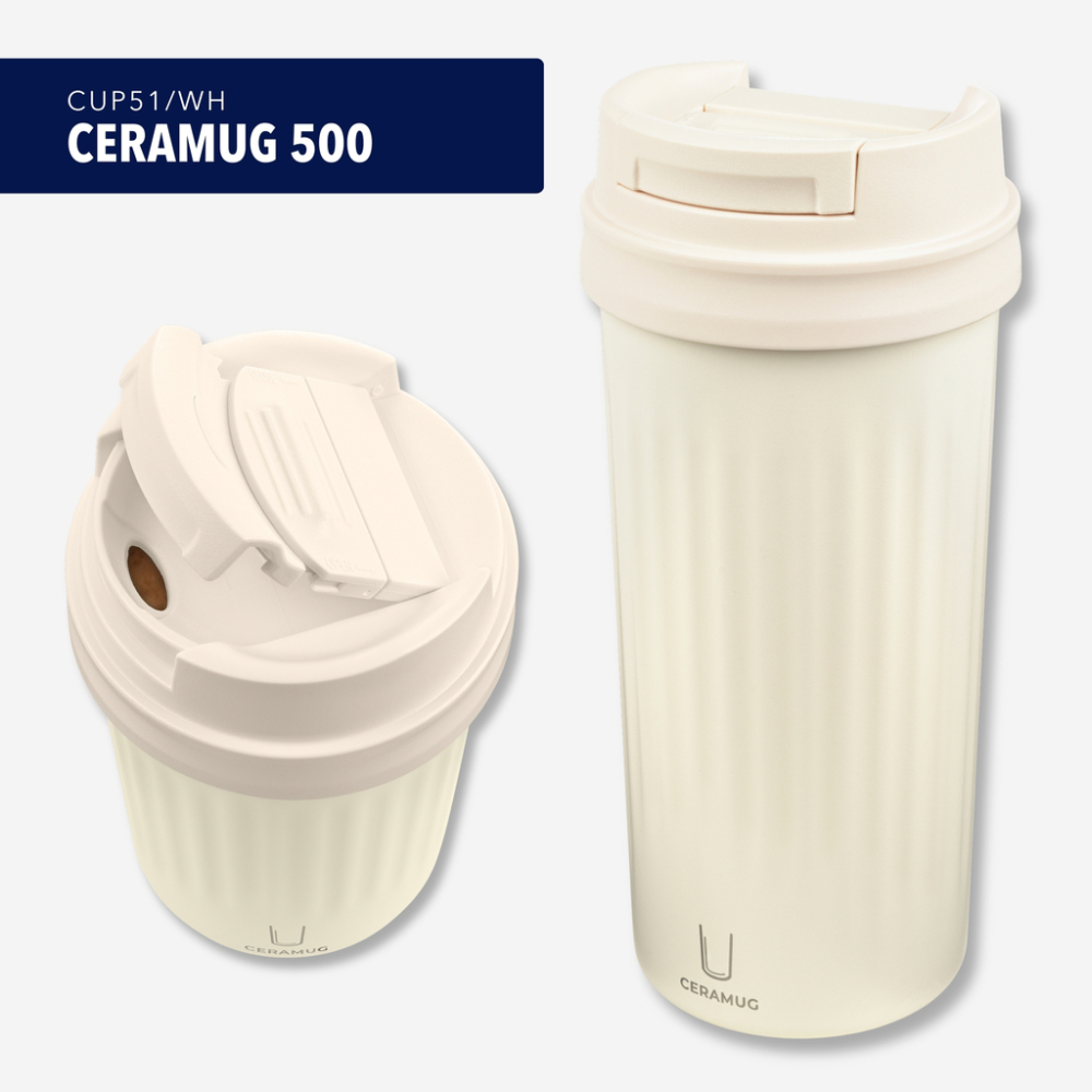 TROIKA Thermobecher CERAMUG 500