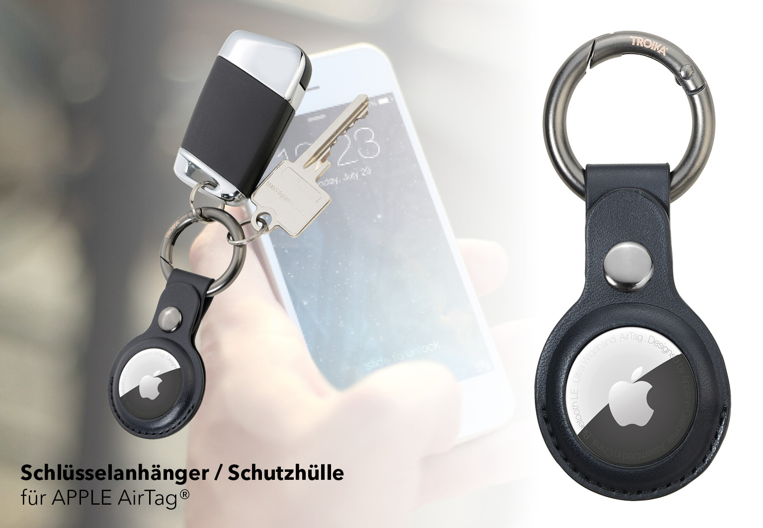 TROIKA Schlüsselanhänger AIRTAG COVER