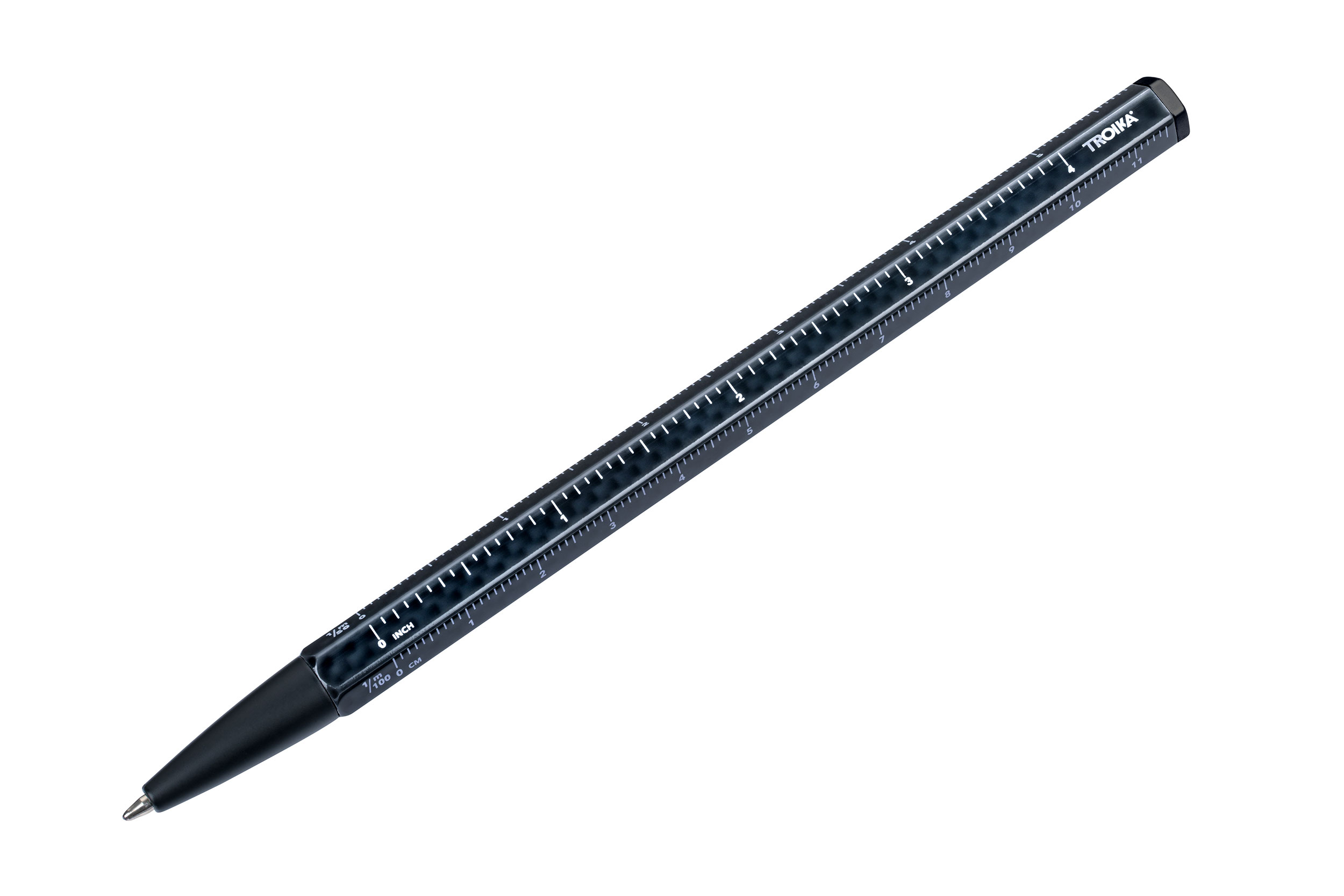 TROIKA Multitasking-Kugelschreiber CONSTRUCTION BASIC CARBON