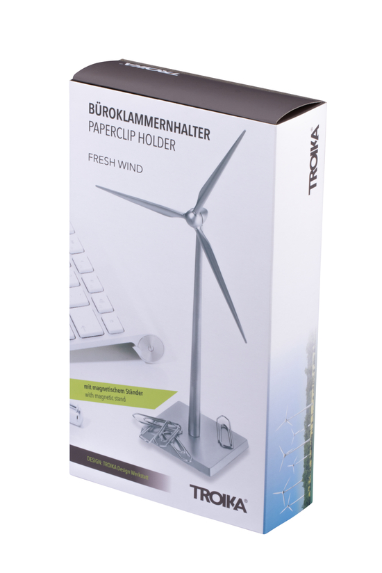 TROIKA Büroklammernhalter FRESH WIND