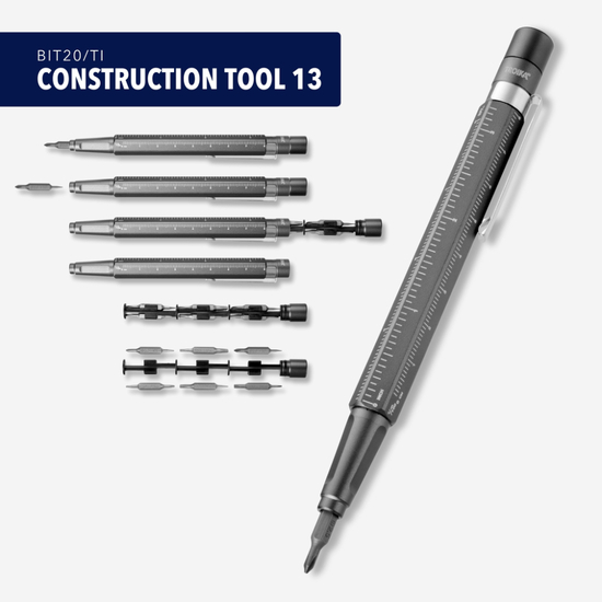 TROIKA Bit-Stift CONSTRUCTION TOOL 13