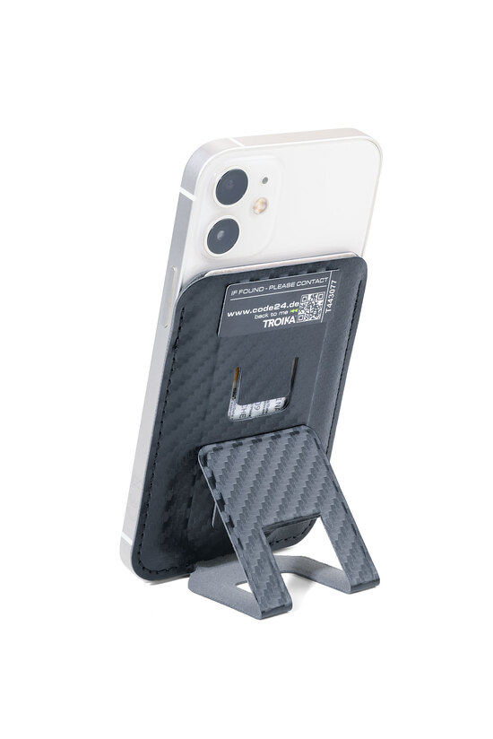 TROIKA Kartenetui HILDECARD CARBON CODE24