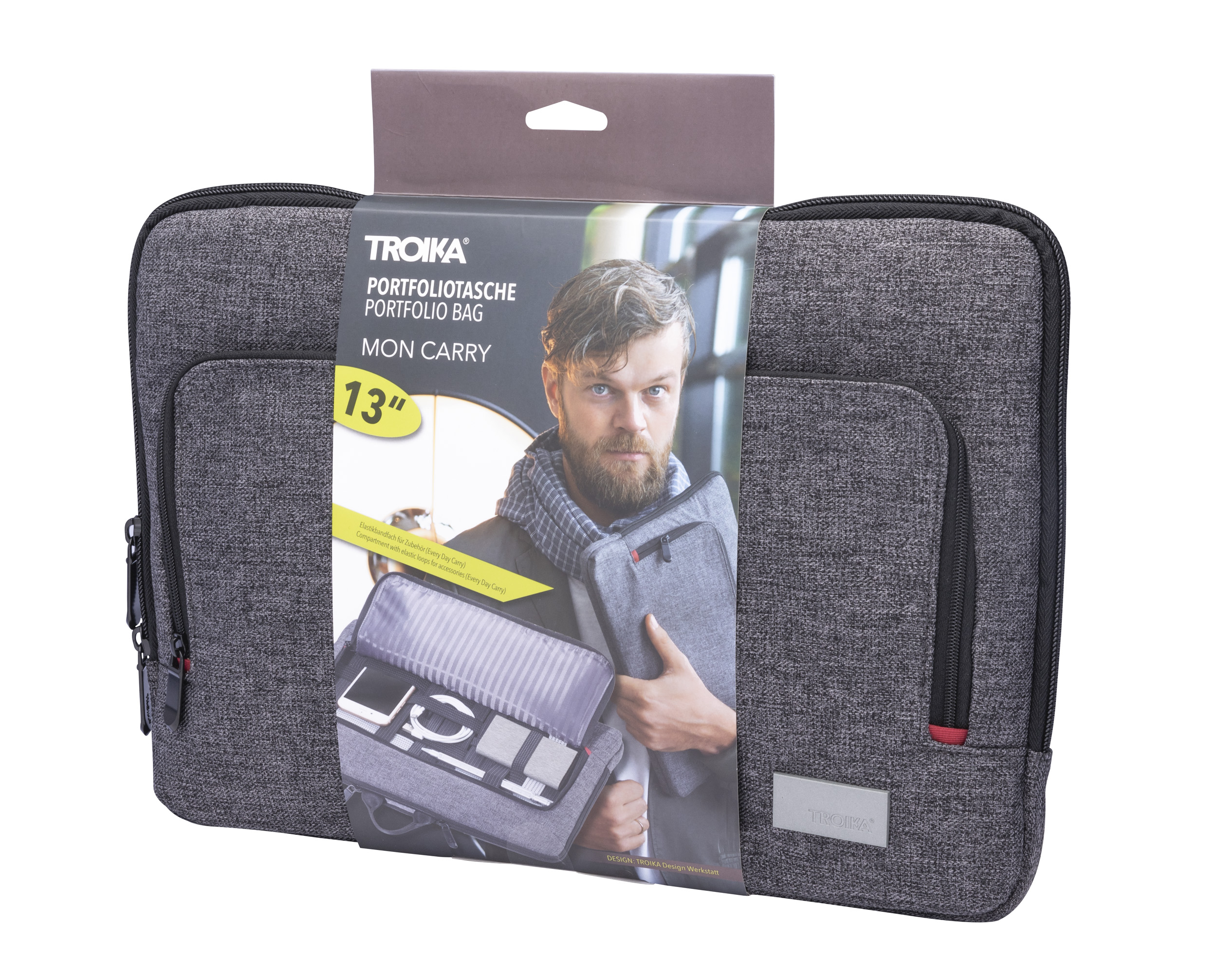 TROIKA Portfoliotasche MON CARRY