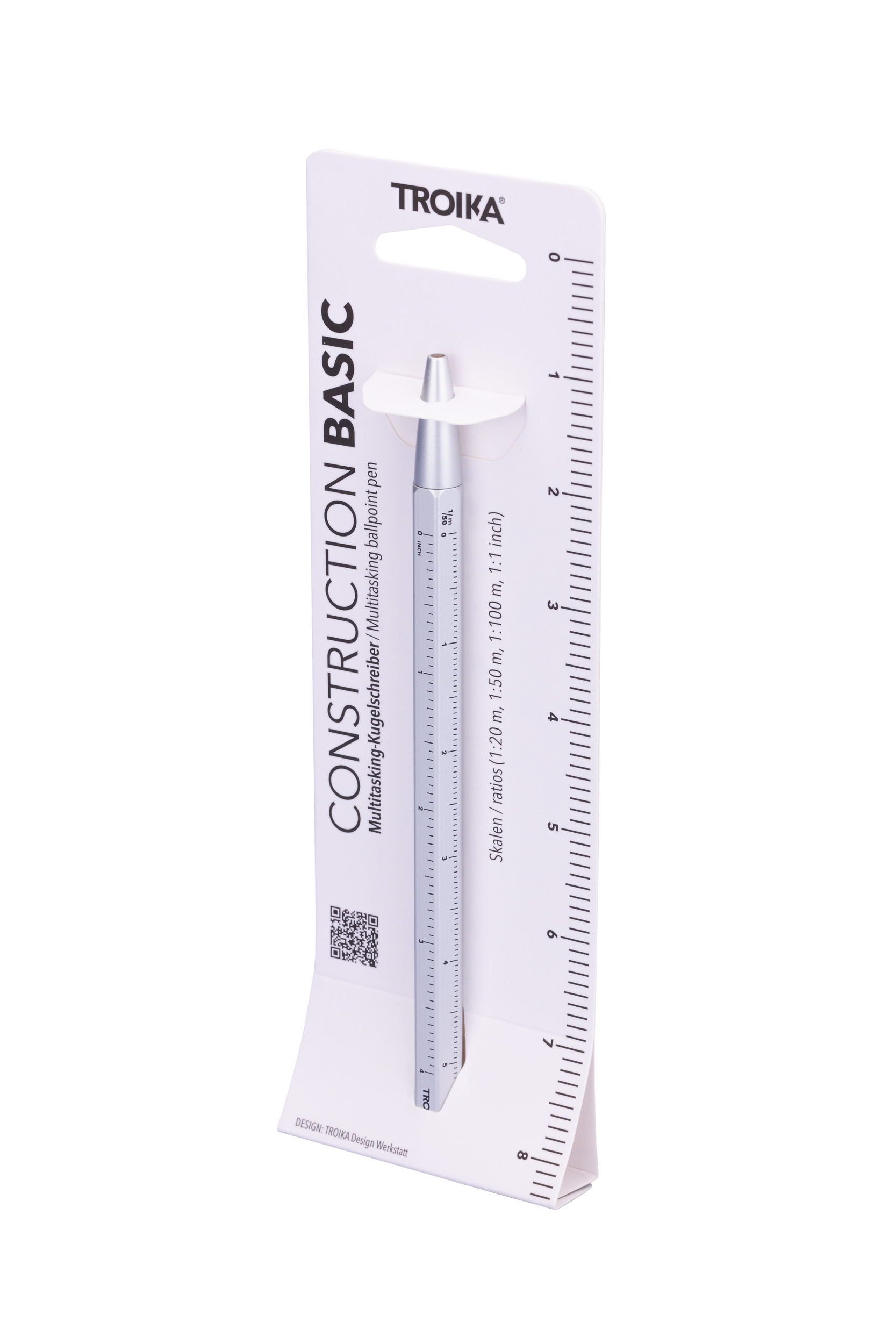 TROIKA Multitasking-Kugelschreiber CONSTRUCTION BASIC